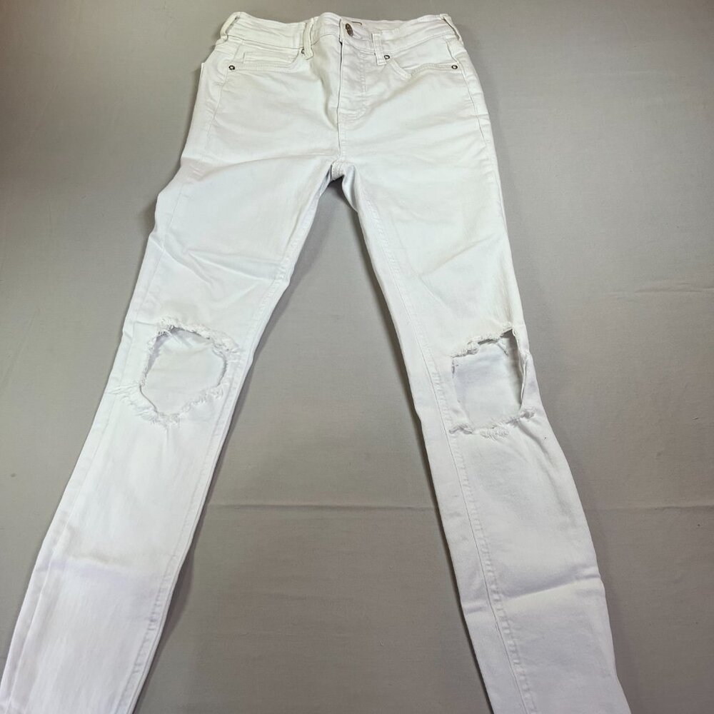 We The Free White Jeans